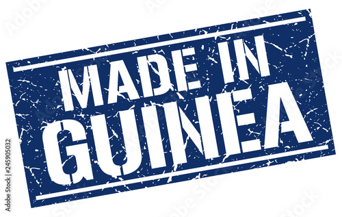 made in Guinea stamp