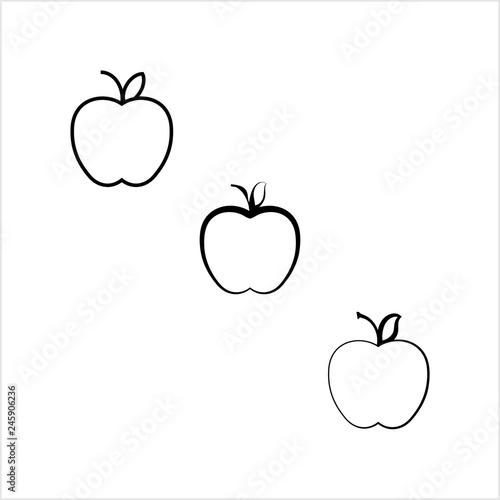 Apple Icon, Fruit / Food Icon