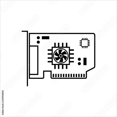 Expansion Card Icon, Add-On Card Icon