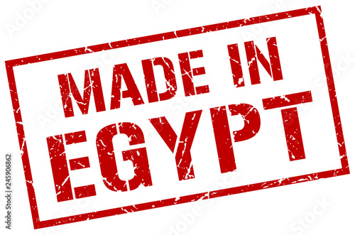 made in Egypt stamp
