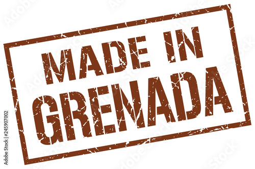 made in Grenada stamp