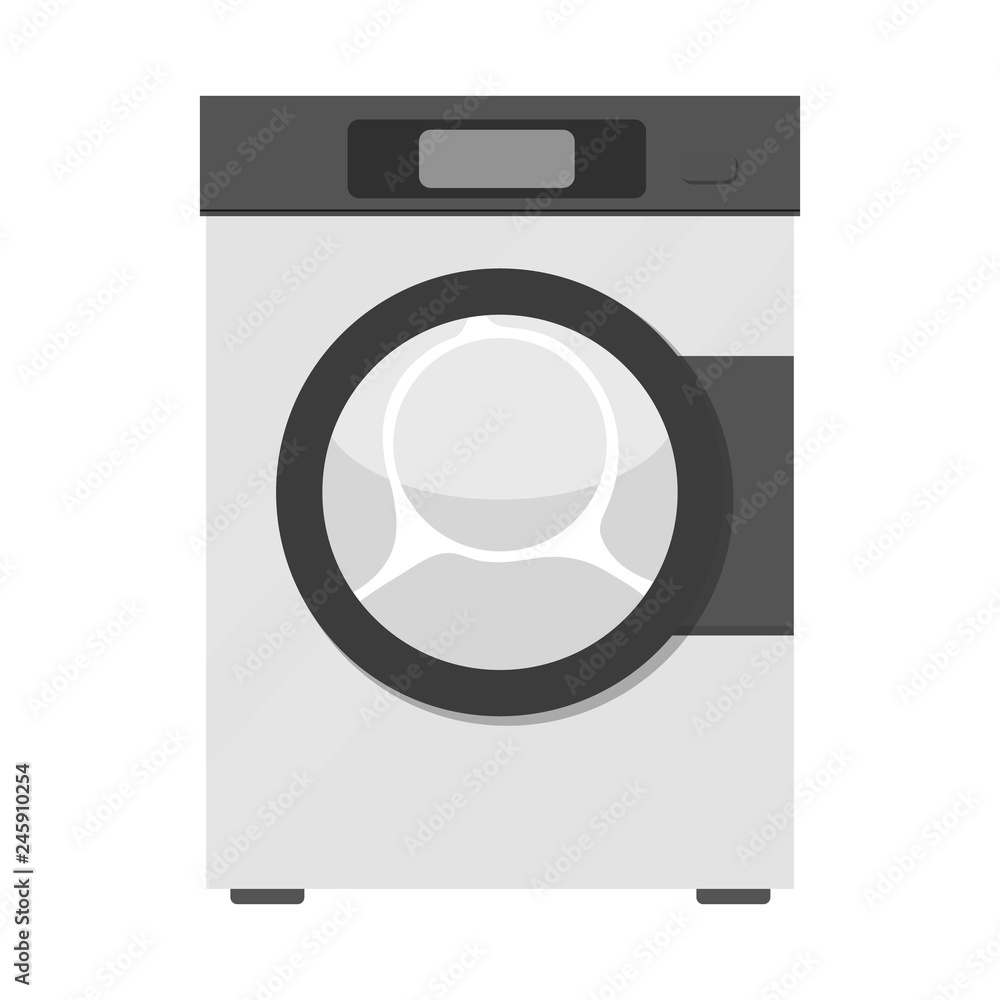 Vector design of laundry and clean logo. Collection of laundry and clothes stock symbol for web.