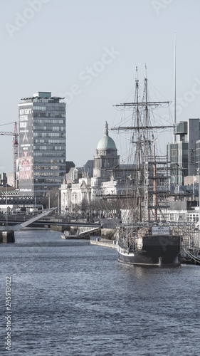 Photography River Liffey ,Dublin, Ireland