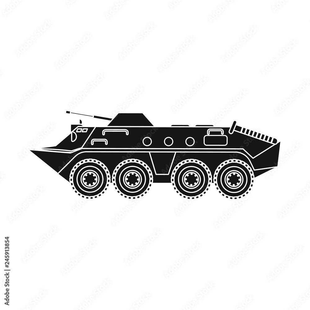 Isolated object of weapon and gun icon. Collection of weapon and army stock symbol for web. Isolated object of weapon and gun icon. Collection of weapon and army stock symbol for web.