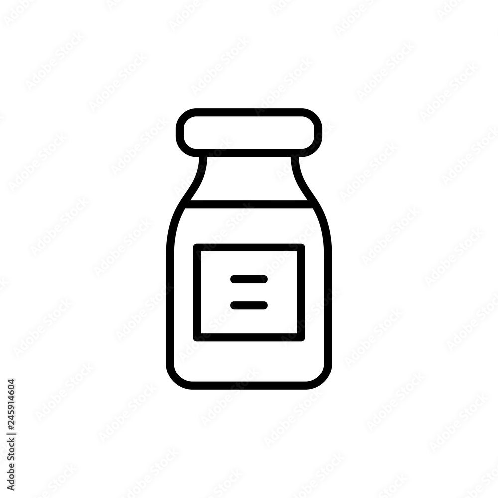 Medication Icon. isolated on white background Medication Icon. isolated on white background