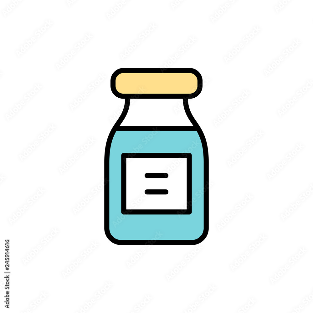 Medication Icon. isolated on white background Medication Icon. isolated on white background