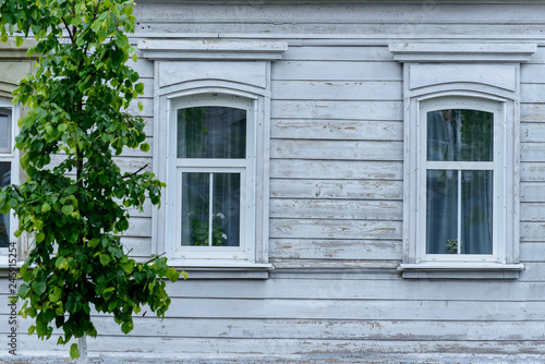 Old house. Details and decor.