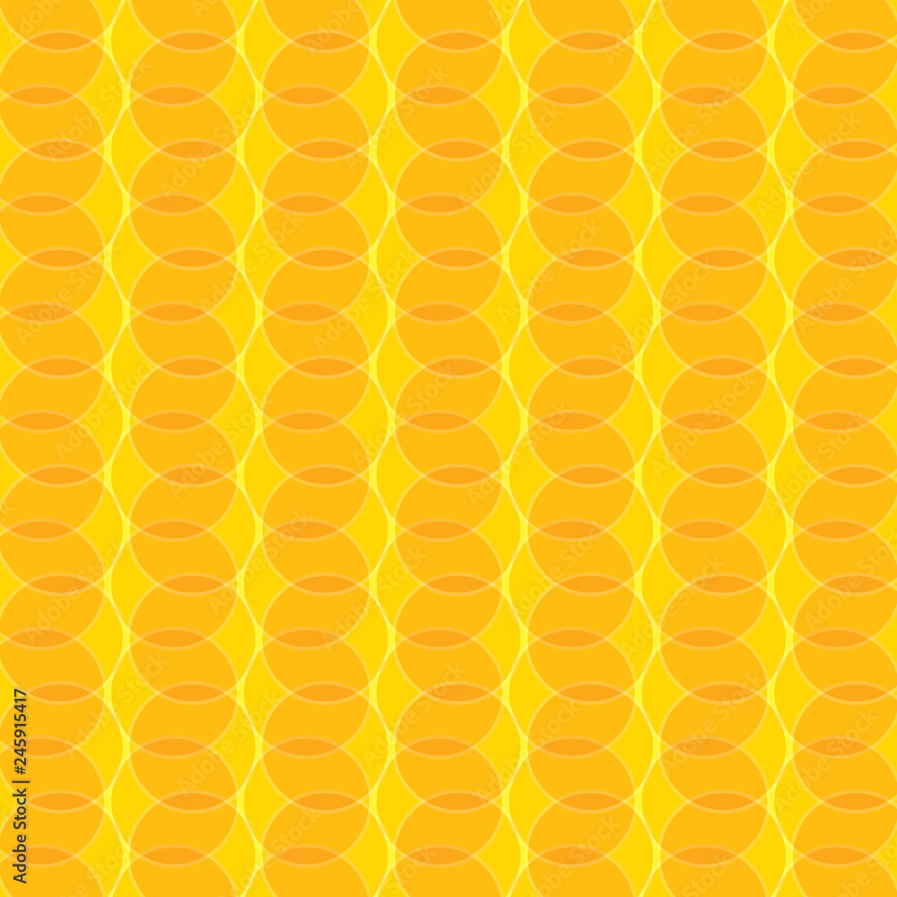 Geometric texture with space design on yellow