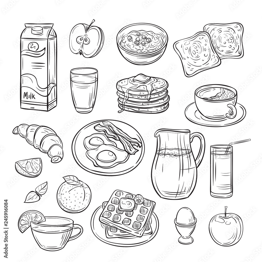 how to draw protein foods/protein foods drawing - YouTube