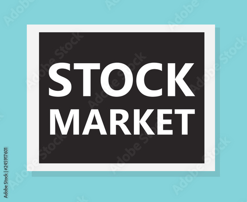 stock market concept- vector illustration