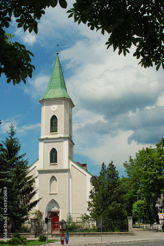 BISTRITA,Romania, - reformed church