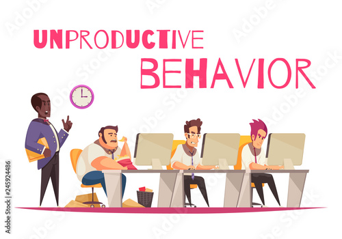 Unproductive Behavior Concept