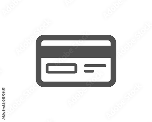 Free Download Credit card icon. Bank payment method sign. Online Shopping symbol. Quality design element. Classic style icon. Vector - GFXLoad