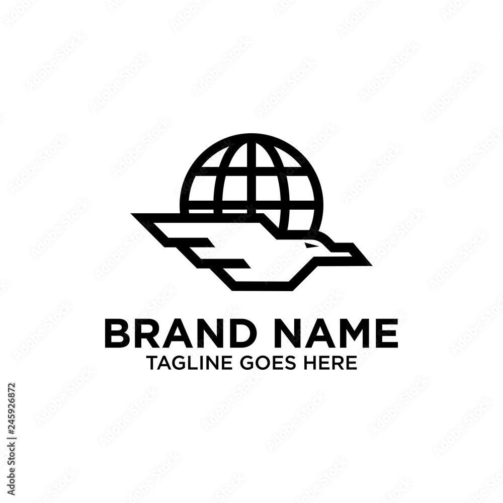 Eagle Logistics Logo Design Inspiration Eagle Logistics Logo Design Inspiration