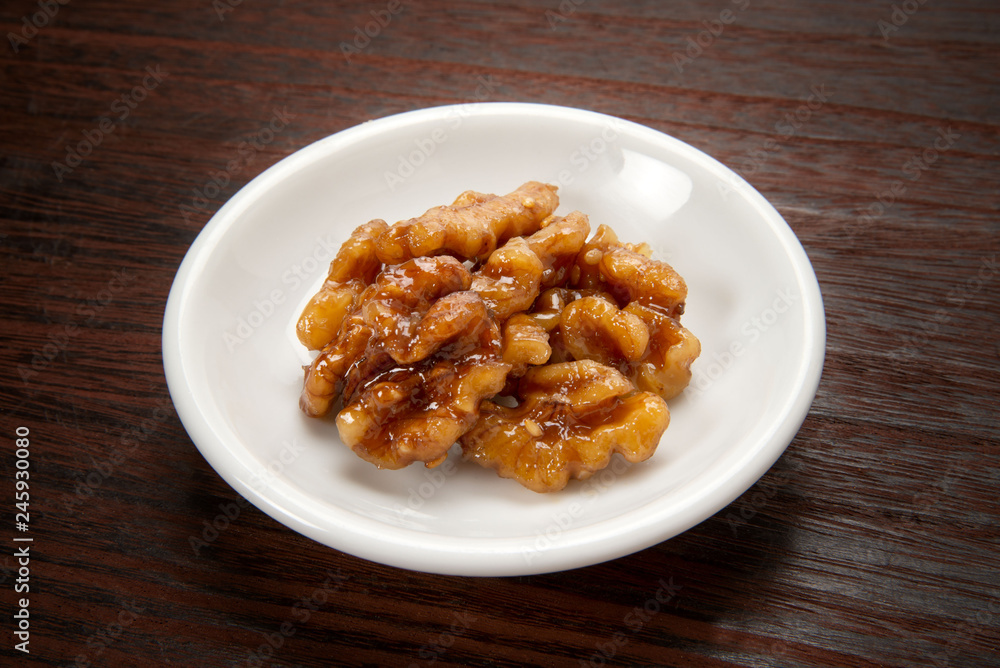 クルミの甘露煮 クルミの甘露煮