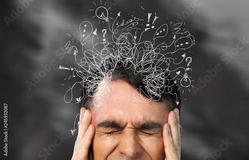 Tapety artystyczne Adhd.