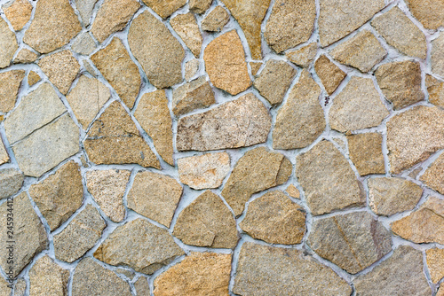 stone wall fragment