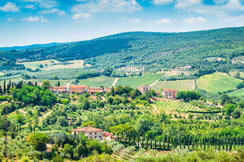 Landscape of Tuscany, Italy