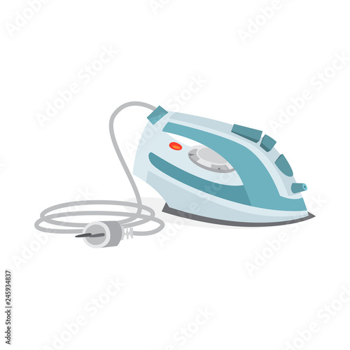 Electric utensil. Isolated device for ironing clothes