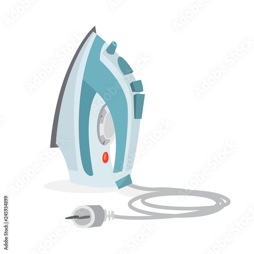 Electric utensil. Isolated device for ironing clothes