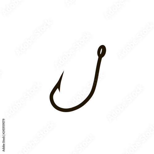 Hook icon sign
