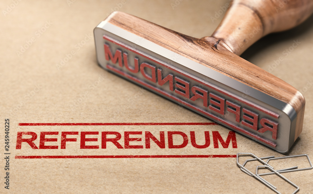 Fotografia Referendum, Democratic And Direct Vote