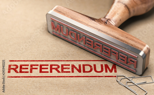 Referendum, Democratic And Direct Vote photo