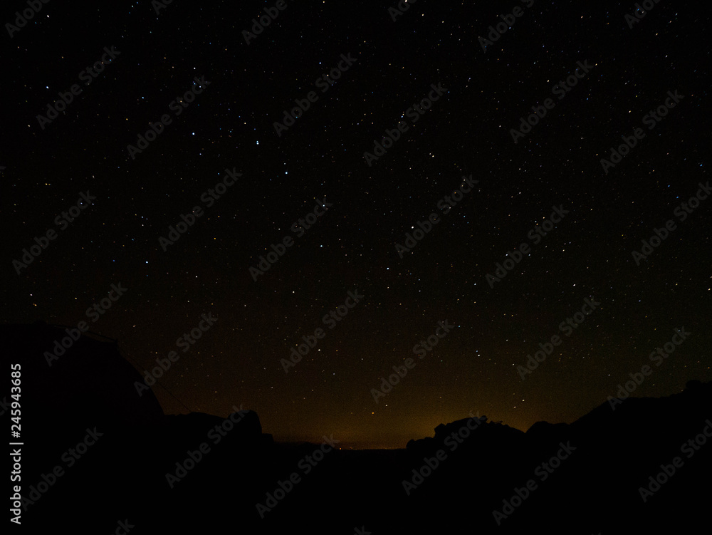 Naklejka premium Night sky