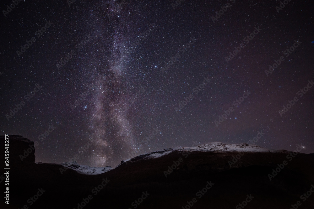 Norwegen Nationalpark Milchstraße