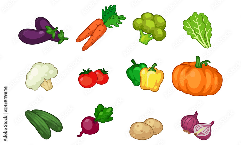 Collection of Vegetables Collection of Vegetables