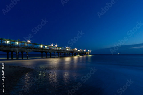 The Boscombe Pier by Night