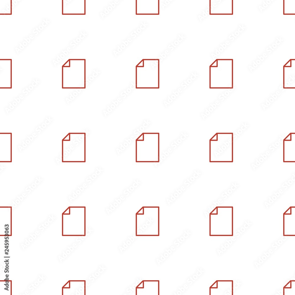 paper icon pattern seamless white background