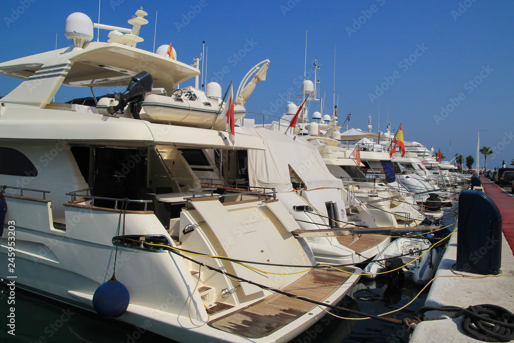 Fototapeta premium Port of Puerto Banus (Marbella) Spain