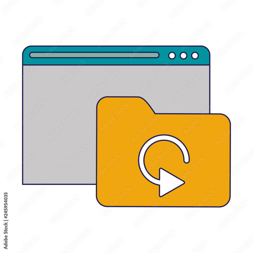 website with folder technology website with folder technology