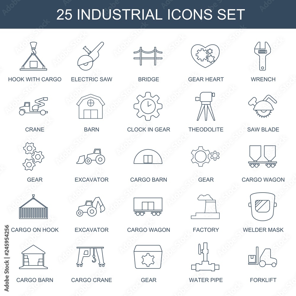 industrial icons