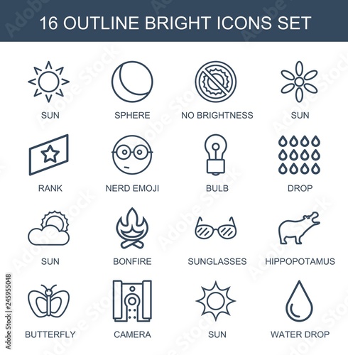 bright icons
