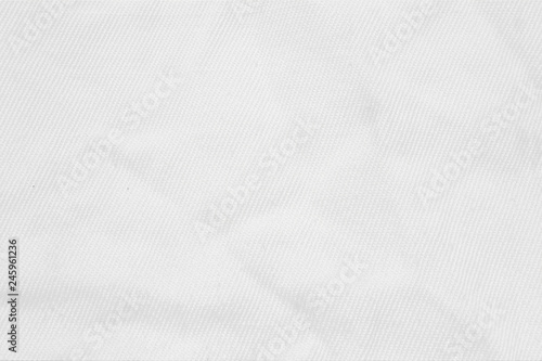 White fabric background