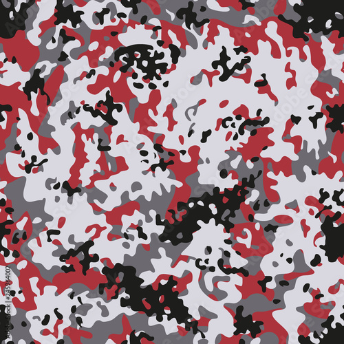 Modern Flectarn Camouflage seamless patterns
