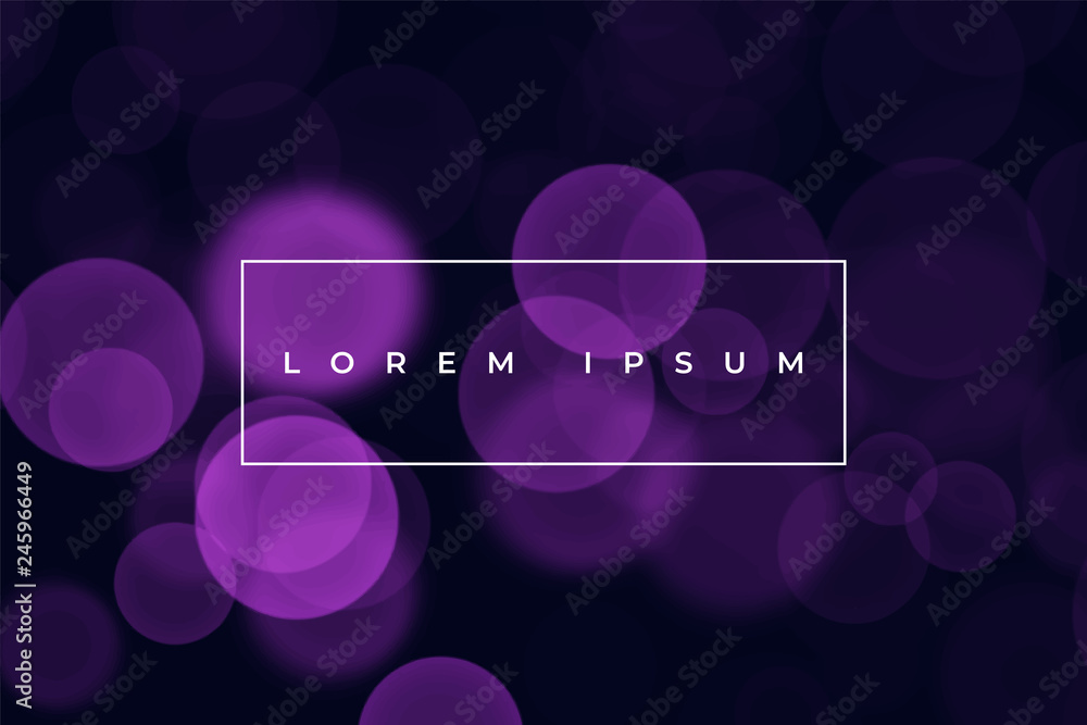 Blurred lights design. Abstract EPS iIllustration. Magical frame with bokeh particles for posters Blurred lights design. Abstract EPS iIllustration. Magical frame with bokeh particles for posters