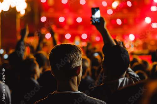 hands of people at the concert