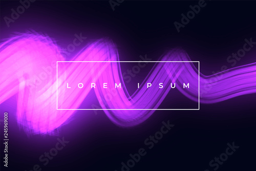 Abstract liquid dynamic lines. Trendy background, fluid cover, modern graphic design. Eps illustration