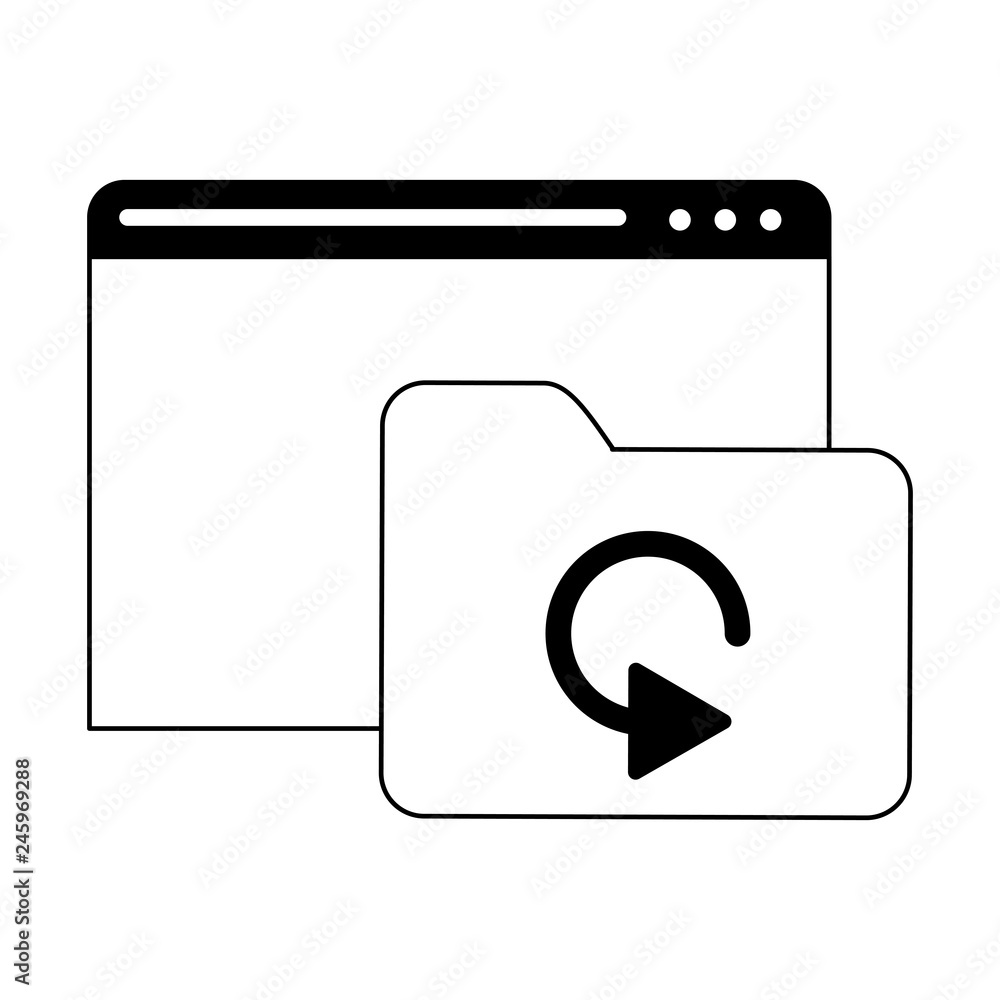 website with folder technology in black and white website with folder technology in black and white
