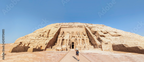 Abu Simbel, the Great Temple of Ramesses II, Egypt