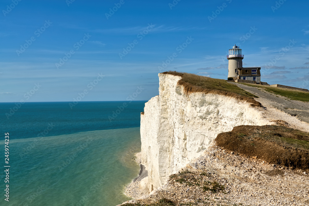 Belle tout lighthouse, a well known East sussex landmark.