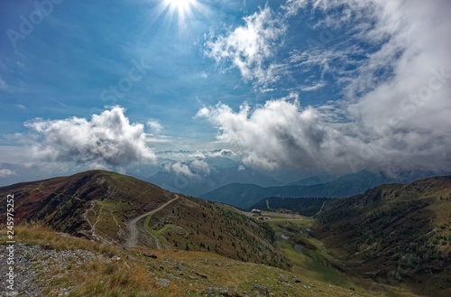 Alpine Landscape Goldeck Carinthia Austria