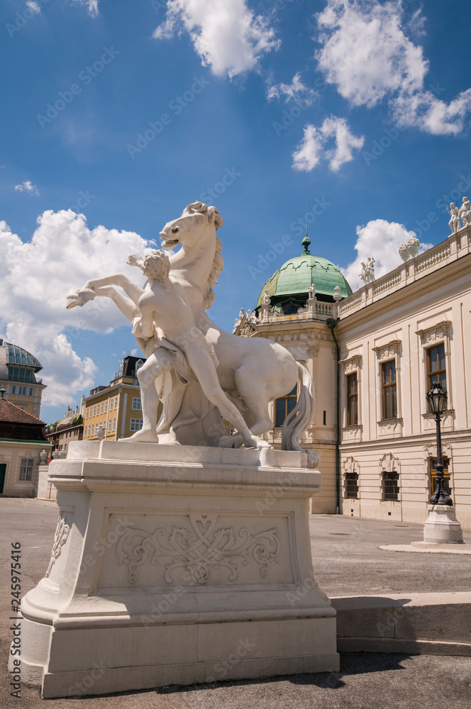 Obraz premium Belvedere, Vienna, Austria