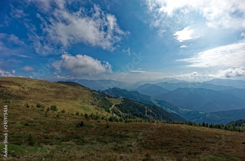 Alpine Landscape Goldeck Carinthia Austria