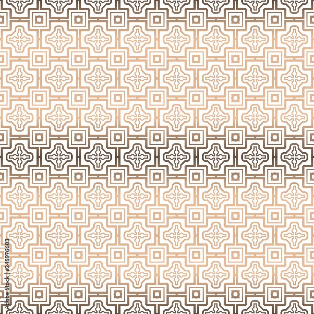 Modern Stylish Geometry Seamless Pattern Art Deco Background. Vector Illustration. Beige metal color Modern Stylish Geometry Seamless Pattern Art Deco Background. Vector Illustration. Beige metal color