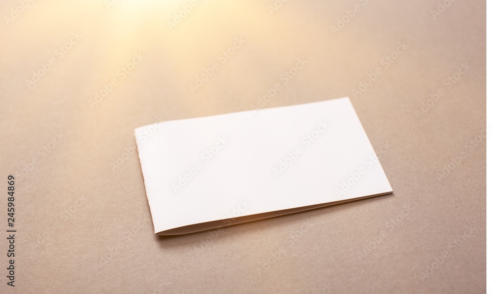 Close up of white paper on background Close up of white paper on background