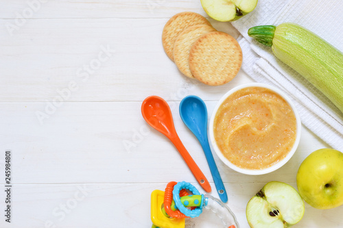 Canvas-taulu Baby food from 6 months